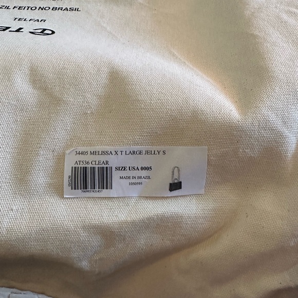 Melissa x Telfar Large Jelly Shopper - Clear - Picture 8 of 15